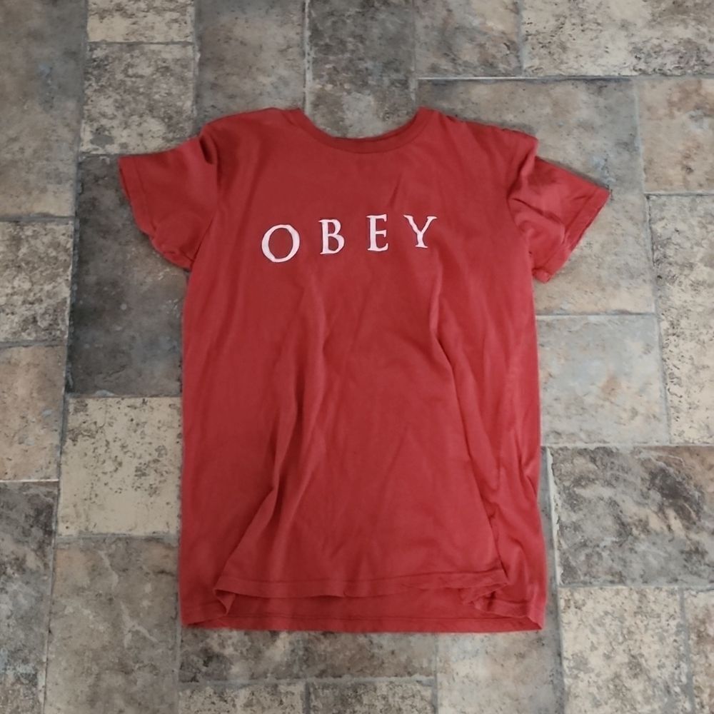 NWOT, Obey Propaganda • Short Sleeve Graphic Tee, Size XS